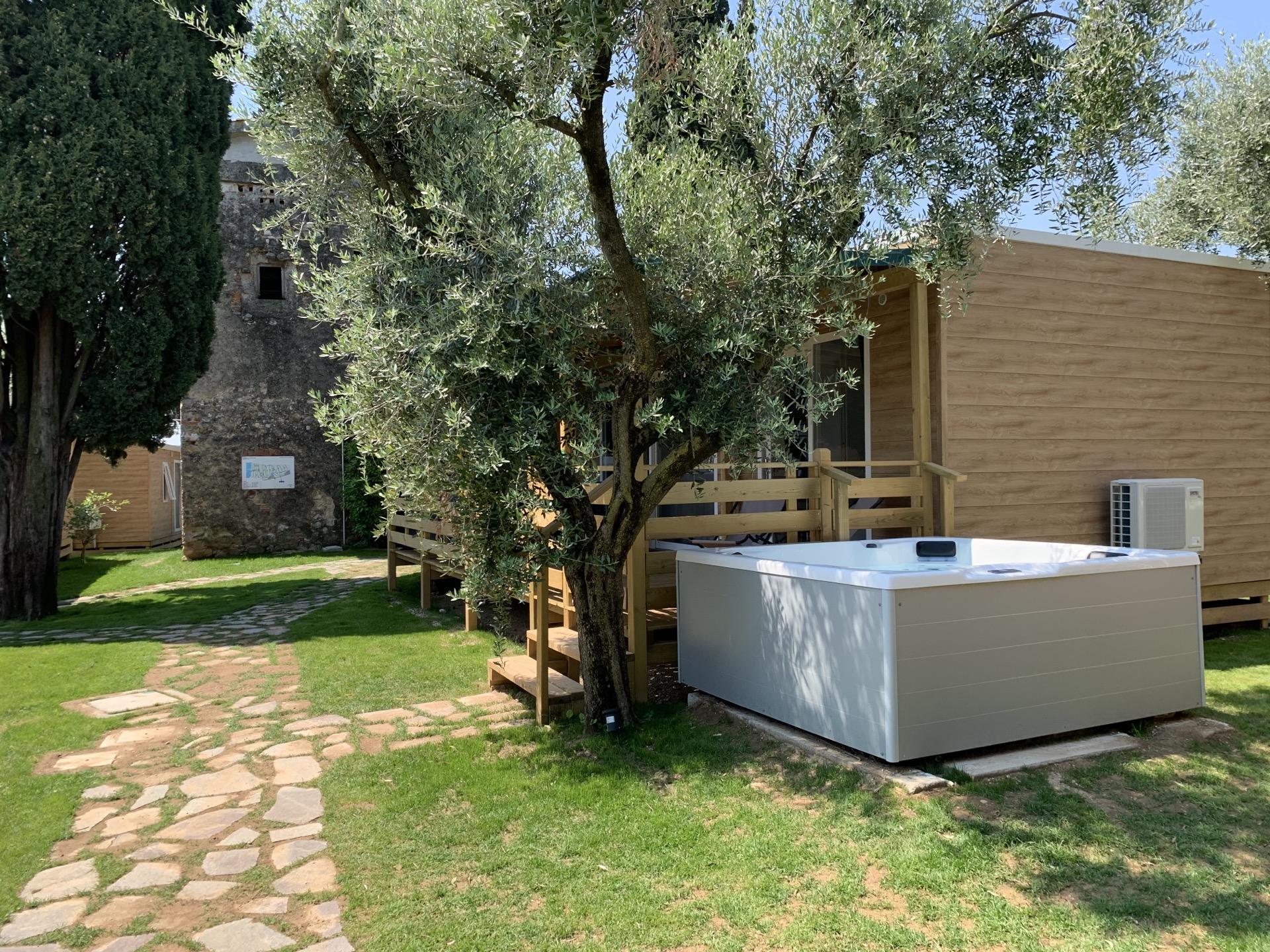 Casa mobile Garden Spa giardino