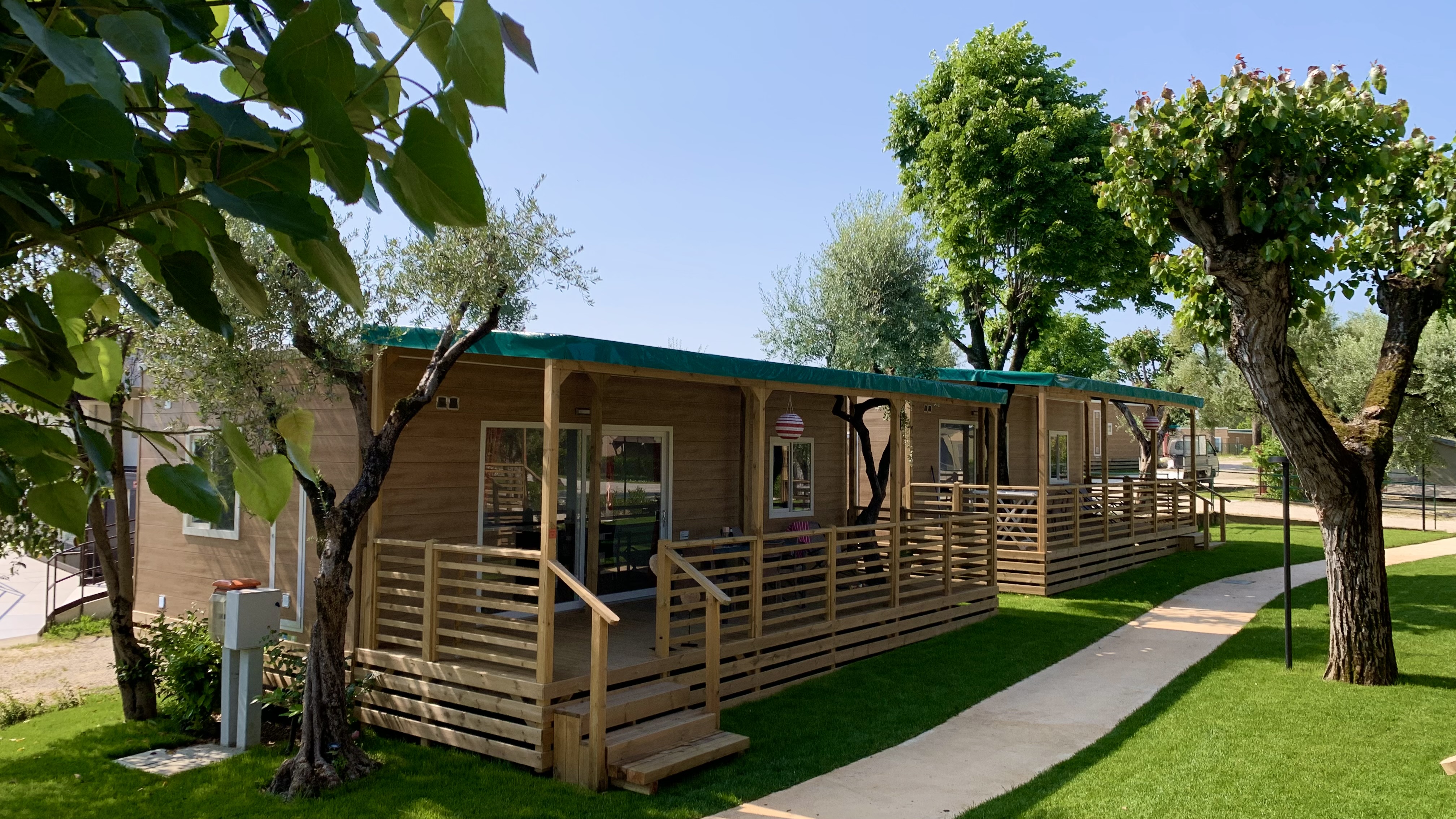Casa Mobile Central Dog campeggio sul lago di Garda, nuovo alloggio